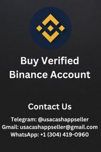 Buy Verified Binance Account